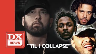 Eminem On "Till I Collapse" Best Rapper List: "I Would Add Kendrick Lamar, J.Cole And Joyner Lucas"