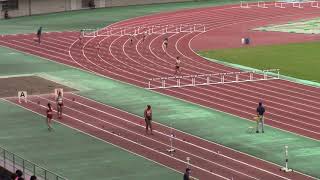 2020年　埼玉県陸上競技選手権大会　女子400ｍH決勝