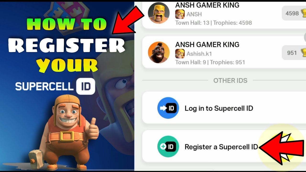 Supercell Id Register рџґ How To Create A Supercell Id