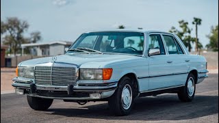 Mercedes-Benz S Class W116 - The first passenger car equipped with ABS