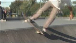 Skateboarding Tricks : Switch Feeble