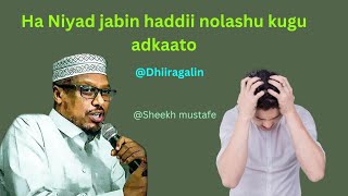 Nolasha waa inaadan ka quusan || dhiiragalin ||        Muxaadiro ||   @Sheekh mustafe. #TACAB.