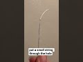 how to put the string in the needle bead spinner