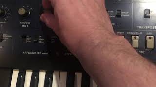 Korg Mono/Poly demo for Ebay