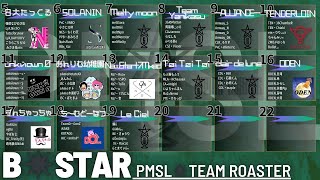 【PUBG MOBILE】PMSL B✴︎STAR Season10 Day4 2024.11.26 神視点配信