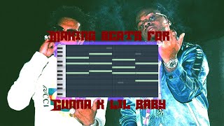 Making beats for Gunna x Lil Baby  in FL Studio  [ Fl Tutorial For Beginners 2021]🤗