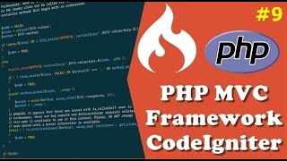 CodeIgniter PHP Tutorial for Beginners | User Model & Databases | #9