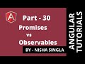 Promises vs Observables - Angular (Tutorial #30)