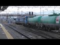 特急しなのとeh200貨物列車篠ノ井駅 exp shinano and freight train shinonoi station