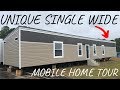 Single Wide Mobile Home with a UNIQUE LAYOUT! 3 bed 2 bath by Hamilton Homebuilders Mobile Home Tour