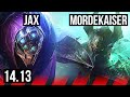 JAX vs MORDEKAISER (TOP) | 7/1/3, 900+ games | VN Master | 14.13