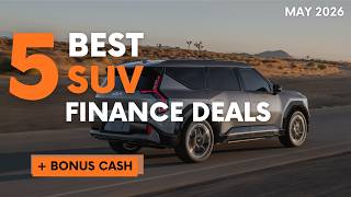 5 Best SUV Finance Deals Right Now (+ One to Avoid) — May 2026 Rankings