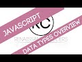 JavaScript: Introduction to Data Types