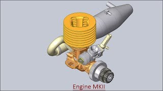 Engine MKII (Volume-1) Solid Edge Tutorial