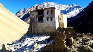 Frozen kingdom | Visiting the abandoned Zangla Fort