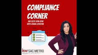 Compliance Corner!