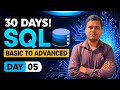 DQL in SQL Tutorial | SELECT Statement, Projection, DISTINCT, Expressions & Alias
