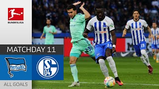 Hertha with the Late Winner! | Hertha Berlin - FC Schalke 04 2-1 | All Goals | MD11 Bundesliga 22/23