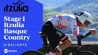 TIME TRIAL THRILLER! ⌚ | Mens Stage 1 2026 Itzulia Basque Country Final KMs | TNT Sports Cycling