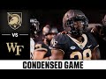 Army vs. Wake Forest Condensed Game | 2022 ACC Football