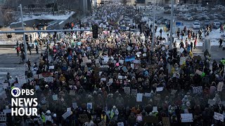 Thousands brave frigid cold in Twin Cities 'ICE Out' protest