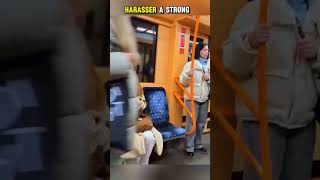 Subway passengers unite to protect a woman #shorts #youtubeshorts #humanity #kindness