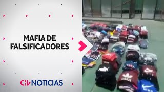 MASIVO DECOMISO: Las mafias detrás de las falsificaciones de ropa - CHV Noticias