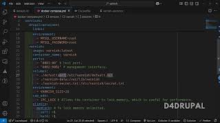 Step 1: Install Varnish in Docker with Drupal 10, Drupal 9 | D4Drupal