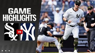 White Sox vs. Yankees Game Highlights (5/19/24) | MLB Highlights