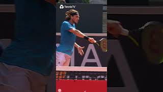 Stefanos Tsitsipas' Racket BREAKS In Half 🤣