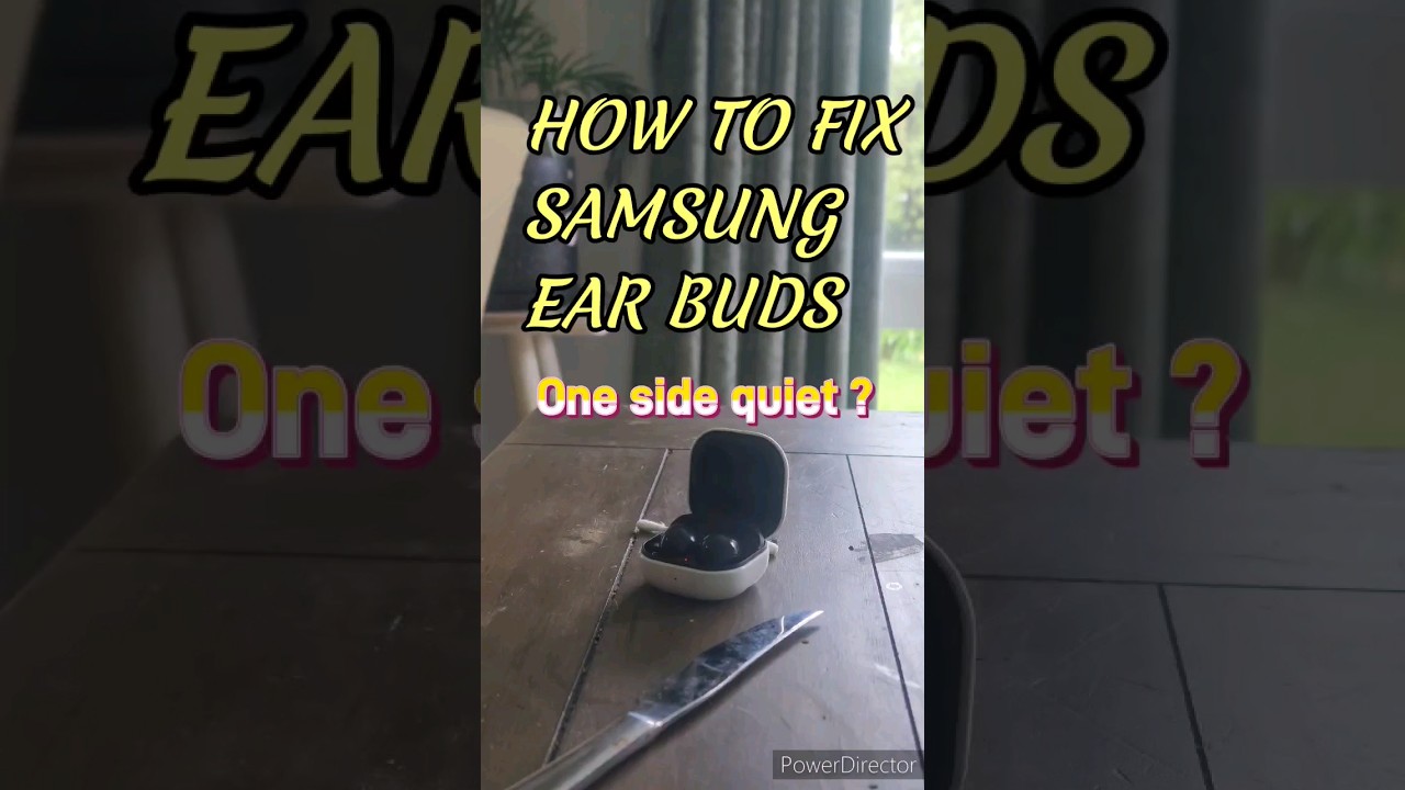 Samsung headphones not working? Quiet on one side? 100% correct. #samsung #trending #headphones #tiktok