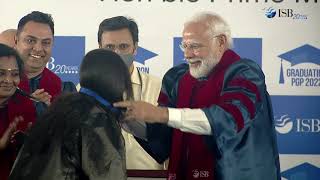 PM Modi visits ISB | Celebrates the School turning 20