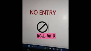 No Entry Symbol ⛔️in MS Word#ms word tips and tricks#Shorts