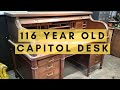 Ep. 76 Amazing RESTORATION of a MASSIVE Antique Desk