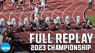 2023 NCAA DIII outdoor track & field championship (May 26) I FULL REPLAY