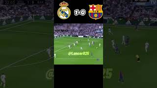 Real Madrid vs Barcelona (Highlights)  |La Liga 16/17| #shorts #edit #viral #messi #ronaldo #goats