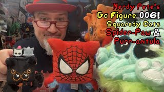 GO FIGURE 006: Spider-Paw Squaredy Cat (& pals) from SquaredyCats.com #SquaredyCats #plush #Unboxing