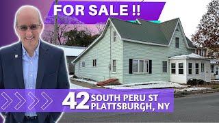 SOLD Home for Sale in Plattsburgh | 42 South Peru St