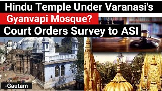 Hindu Temple Under Varanasi's Gyanvapi Mosque