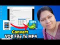 How To Convert A VOB File To MP4 - Convert VOB to MP4 by VLC media Player - 2024