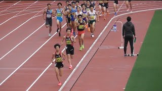 【中里 一気選手】20230519長崎県選手権 男子1500m1組