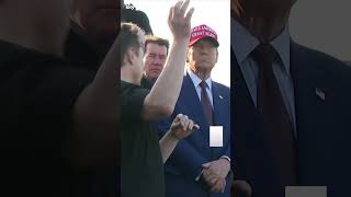 Trump watches SpaceX Starship launch