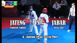 TAEKWONDO PON PAPUA 2021 ~ 5 OKT 2021 - JATENG VS JABAR #taekwondo #ponpapua