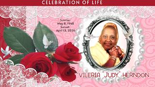 CELEBRATION OF LIFE - VILERIA "JUDY" HERNDON