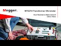 Megger MTO210 Transformer Ohmmeter Dual Resistance Measurement by Megger Australia