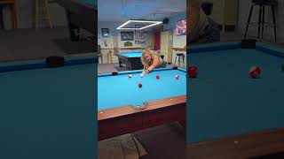 How good was that shot #pool #poolhall #billiards #pooltable #8ball