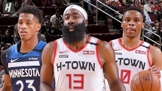 Minnesota Timberwolves vs Houston Rockets - Full Highlights | January 11, 2020 | 2019-20 NBA Season