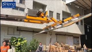 Forklift mounted Glass Manipulator