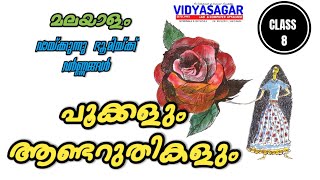 വായ്ക്കുന്നു ഭൂമിക്ക് വർണ്ണങ്ങൾ |പൂക്കളും ആണ്ടറുതികളും|Class 8|Pookkalum Andaruthikalum Malayalam