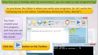 Small Basic Tutorial 1.1 Introduction